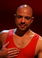 Ben Solo. Bald hunk jacking off by UKNakedmen