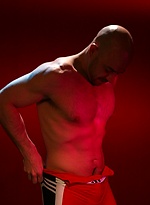 Ben Solo. Bald hunk jacking off by UKNakedmen