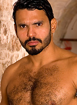 Hot hairy muscle men shows his cock and ass by LucasKazan