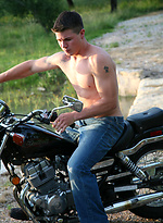 Caleb gets nude and jeking off by ChaosMen
