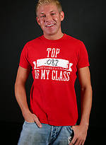 Cute blonde guy stripping down by ChaosMen