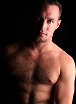 Hot hairy stud Stone shows cock by ChaosMen