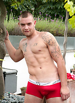 New str8 hunk Andy - tall, tattooed, ripped and muscular - wait til you see his chopper by English Lads