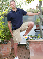 Hunky straight fitness instructor Jacob by English Lads