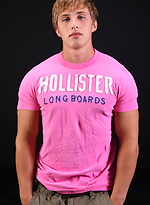 Cute college jock Tobin jacking off by ChaosMen