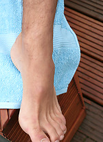 Straight tennis pro Phil - a muscular body and one massive uncut cock by English Lads