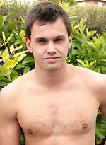 Straight tennis pro Phil - a muscular body and one massive uncut cock by English Lads