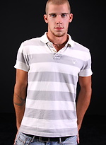 Tattooed stud Curtis jacking off his dick by ChaosMen