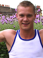 Hot amateur stud posing by English Lads