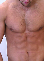 Muscle stud jacking off by English Lads