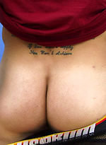 Rugby stud Jon Saunders by English Lads With Jon Saunders