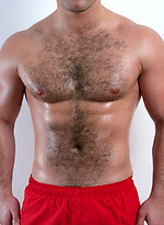 Hot stud Jerry from UK shows his hairy chest by English Lads