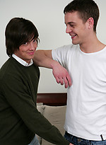 Young Jack gets his first gay sex experience by English Lads