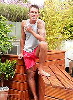 Footie Star Jay Showing off His Packed Jock Strap â€“ And a Cock That is Never Soft! by English Lads