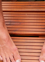 Footie Star Jay Showing off His Packed Jock Strap â€“ And a Cock That is Never Soft! by English Lads