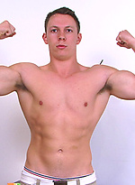 Muscular PT Jacob - Straight Hunk and One Very Hard Uncut Cock by English Lads