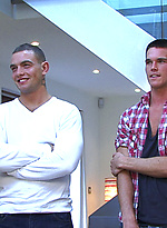 Four Straight Hunks Wank Contest! Leon, Andy, Jay and Hayden by English Lads