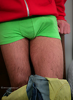 Athletic straight hunk Jay - jacking off and first time playing with toy by English Lads
