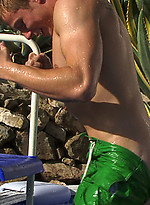 Straight PT Danny Gets His First Male Blow Job - Lucky Justin! by English Lads