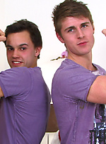 Straight Hunks - One Blond One Dark & Both Hung Like Horses! by English Lads