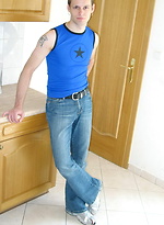 Tattooed european boy by Czech Boys