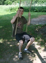 Hot twink posing outdoors by Czech Boys