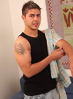 Straight tattooed man by Czech Boys