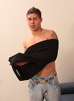 Straight tattooed man by Czech Boys