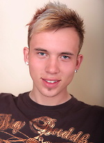 Blond twink jacking off by Czech Boys