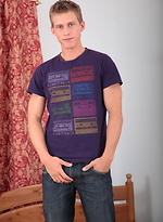 Cute european lad jerking off by Czech Boys