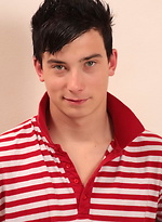 Straight twink jacking off dick by Czech Boys
