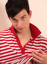Straight twink jacking off dick by Czech Boys