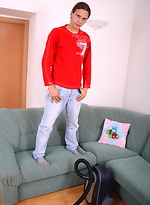 Straight boy posing by Czech Boys
