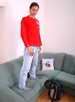 Straight boy posing by Czech Boys