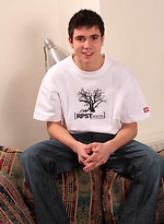 Brunette boy jerking off dick by Czech Boys