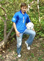 European twink posing naked outdoors by Czech Boys