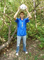 European twink posing naked outdoors by Czech Boys