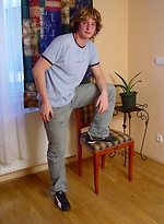 Cute twink boy naked by Czech Boys