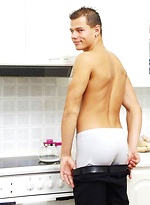 Hot european jock shows his butt by Czech Boys