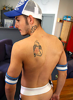 Horny Clint play with his cock by Bentley Race