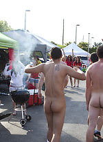 Naked hazing for the boys at this tailgate by HazeHim