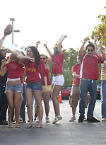 Naked hazing for the boys at this tailgate by HazeHim