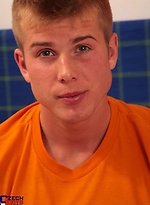 Muscle twink jerking off dick by Czech Boys