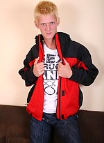 Blond czech twink posing naked by Czech Boys