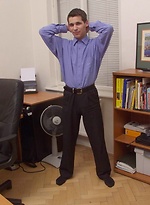 Euro boy stripping by Czech Boys