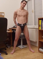 Euro boy stripping by Czech Boys