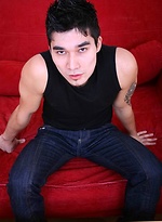Asian jock jerking off by Czech Boys