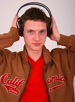 Brunette twink naked by Czech Boys