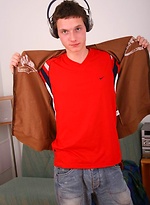 Brunette twink naked by Czech Boys
