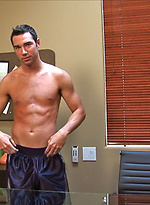 Hot muscled hunk Brad plays with cock by SeanCody